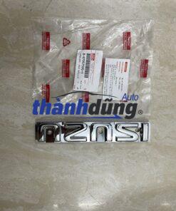 CHỮ ISUZU TRÊN CA LĂNG XE ISUZU HILANDER