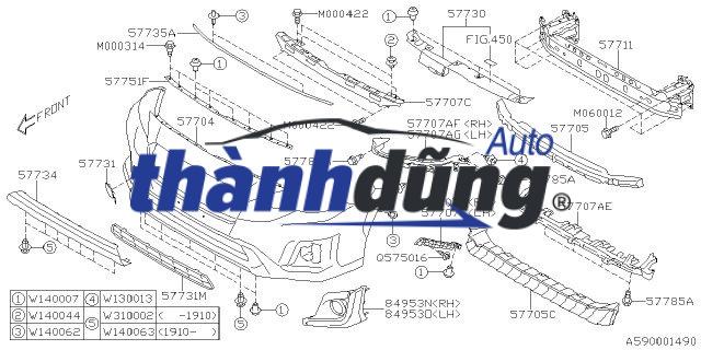 CẢN SAU XE KIA MORNING 2013 | 86611-1YBA0 - Ảnh 6