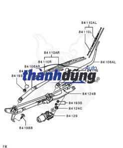 CHỔI GẠT MƯA TRƯỚC MERCEDES S63 AMG | 2228201345 - Ảnh 3