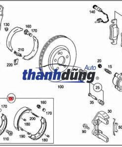 BỐ THẮNG TRƯỚC XE NISSAN TERRA 2021 | D10605TA0A - Ảnh 4