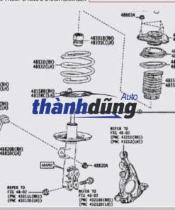 PHUỘC NHÚN TRƯỚC XE ACURA MDX - Ảnh 3