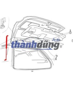 TY CHỐNG CỐP HẬU XE FORD ESCAPE 2008 | EB5B57C527AA - Ảnh 6