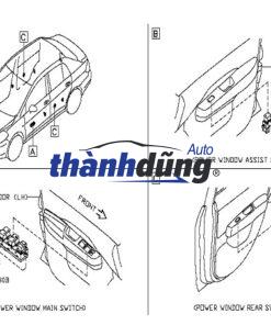CÔNG TẮC NÂNG KÍNH TỔNG PEUGEOT 408 | 98006386ZE - Ảnh 3