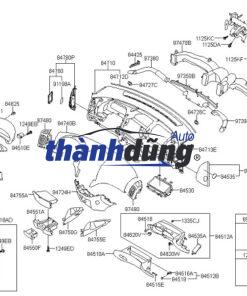 CỬA GIÓ ĐIỀU HÒA TRÁI TOYOTA CAMRY 2009 - Ảnh 3