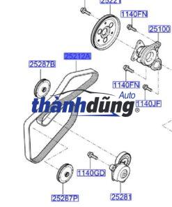 DÂY CUROA TỔNG MAZDA BT50 | AB396C201AB - Ảnh 4