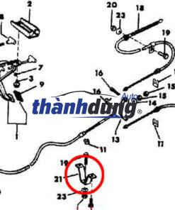 DÂY PHANH TAY TOYOTA VIOS 2007 - Ảnh 4