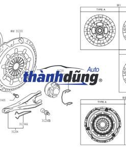 BẠC ĐẠN BI TÊ DAEWOO MATIZ 2 - Ảnh 4