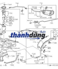 TUY Ô DẪN XĂNG XE NISSAN XTRAIL 2012 | 164404BA2A - Ảnh 4