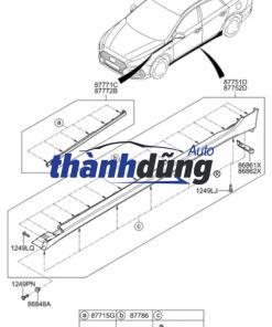 ỐP BA BU LÊ SAU PHỤ XE LEXUS RX350 - Ảnh 3