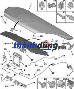 TẤM CÁCH NHIỆT CAPO HYUNDAI SANTAFE 2014 - Ảnh 3