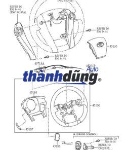 NẮP ĐẬY TÚI KHÍ VÔ LĂNG SSANGYONG MUSSO | 4610206000 - Ảnh 3