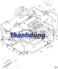 VAN HẰNG NHIỆT PEUGEOT 207 2008 | 1338A0 - Ảnh 4