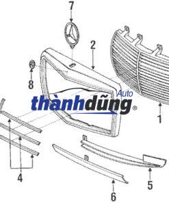 NẸP MẠ CA LĂNG TOYOTA RUSH 2017 | 53123-BZ200 - Ảnh 3
