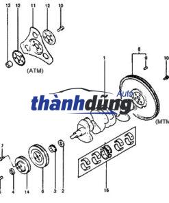 PULY TRỤC CƠ TOYOTA CAMRY 2000 - Ảnh 4