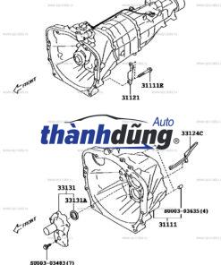 VỎ ĐUÔI HỘP SỐ HYUNDAI PORTER 2 (Sao chép) - Ảnh 4
