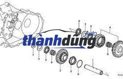 BÁNH RĂNG SỐ 6 TẦNG DƯỚI HYUNDAI PORTER 2 - Ảnh 4