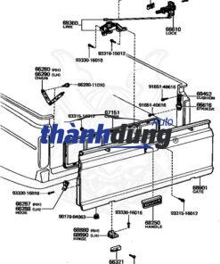 TAY MỞ CỬA THÙNG XE FORD RANGER 2008 | UR5665750 - Ảnh 4