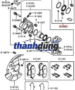 PISTON PHANH XE KIA K3000 - Ảnh 3