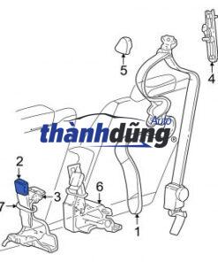 DÂY ĐAI AN TOÀN KIA CERATO 2013-2017 | 88820A7000WK - Ảnh 3