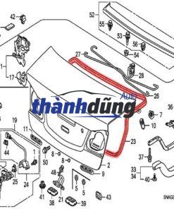 GIOĂNG CỐP SAU XE KIA CARENS 2009 | 87321-1D000 - Ảnh 3