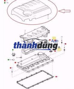 NẮP TRANG TRÍ MẶT MÁY FORD EVEREST 2012 - Ảnh 3
