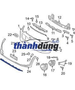 NẸP MẠ CẢN TRƯỚC MERCEDES E350 2017 - Ảnh 3