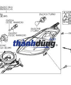 ĐÈN PHA XE ISUZU SAMCO 29 CHỖ | DP280425 - Ảnh 4