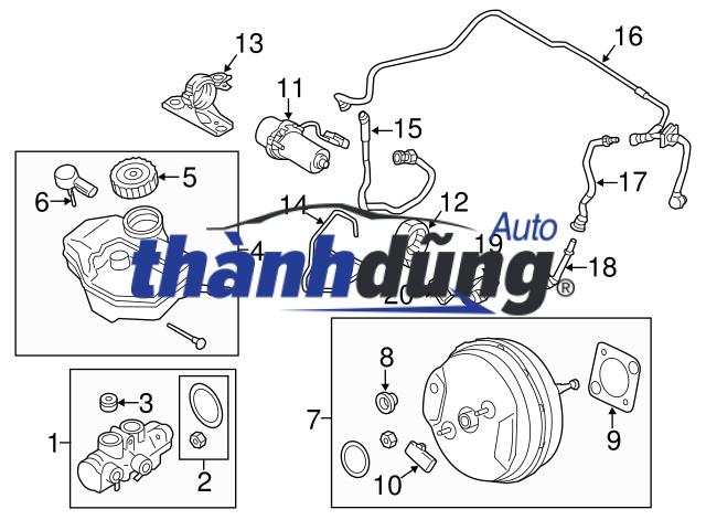 BƠM CHÂN KHÔNG FORD TRANSIT 2.2L 2013 | BK3Q2A451FC - Ảnh 4