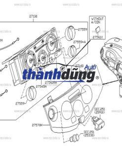 CÔNG TẮC MÁY LẠNH KIA MORNING 2009 | 9725007501EQ - Ảnh 3
