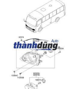 ĐÈN GẦM PHẢI XE HYUNDAI I30 2012 | 922022L000 - Ảnh 3