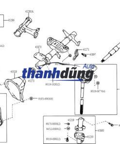 KHỚP NỐI CÁC ĐĂNG LÁI NISSAN XTRAIL 2014 | 288904BA0B - Ảnh 3