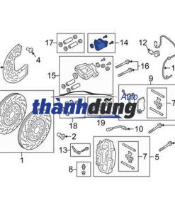 MÔ TƠ PHANH TAY MERCEDES GL400 | 1669065401 - Ảnh 5
