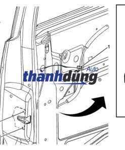 Ổ NGẬM CỬA LÙA HYUNDAI STAREX GRAND | 814104H000 - Ảnh 3