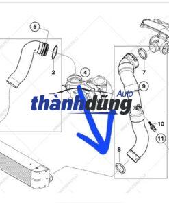 ỐNG LÀM MÁT TURBO HYUNDAI SANTAFE 2.0 CRDI | 2826927200 - Ảnh 5