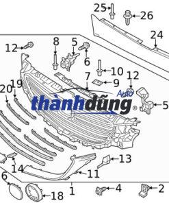 ỐP TRÊN MẶT CA LĂNG MAZDA 3 2019 - Ảnh 3