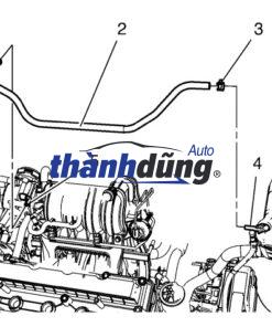 TUY Ô DẪN NƯỚC BÌNH NƯỚC PHỤ CHEVROLET CRUZE - Ảnh 4