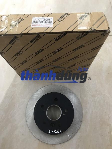 ĐĨA THẮNG SAU TOYOTA CAMRY | 4243106160