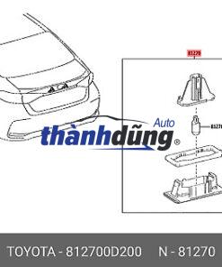 ĐÈN SOI BIỂN SỐ XE TOYOTA FORTUNER 2020 | 81270-0K100 - Ảnh 3