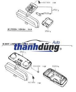 GƯƠNG CHIẾU HẬU TRONG XE MAZDA 6 2014-2021 | KD4669220C - Ảnh 3