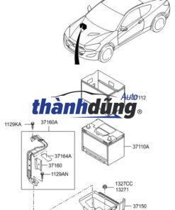 KHAY ĐẾ ẮC QUY HYUNDAI ELANTRA 2016 - Ảnh 4
