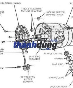 TIẾP ĐIỂM KHÓA ĐIỆN MITSUBISHI JOLIE 2001 - Ảnh 3