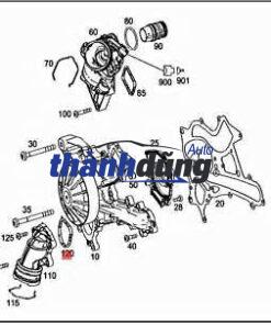 GIOĂNG CÚT NƯỚC MERCEDES GLS450 2017 | 2762010280 - Ảnh 3