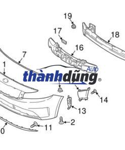 Mặt ca lăng KIA MORNING 2010 | 86350-07800 - Ảnh 3