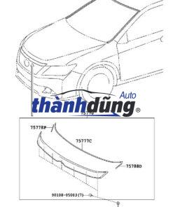 NẸP MẠ NẮP CAPO BAIC BEIJING X7 | A00098176 - Ảnh 5