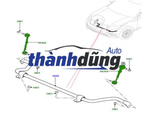 ROTUYN CÂN BẰNG TRƯỚC FORD RANGER 2011 | 4881926050K - Ảnh 4