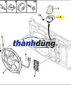 TRỞ QUẠT KÉT NƯỚC KIA K3 2011-2017 | 253852S000 - Ảnh 4