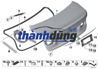 GIOĂNG CỐP HẬU XE HONDA HRV 2020 | 74440T7A003 - Ảnh 5