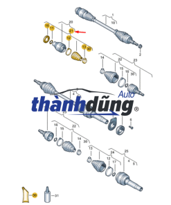 CHỤP BỤI LÁP CHEVROLET VIVANT 2006-2010 | 96243578 - Ảnh 4