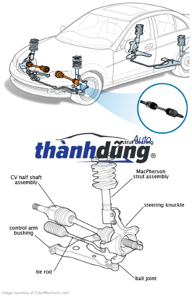 TRỤC LÁP XE HONDA CR-V 2011 | AH085 - Ảnh 4