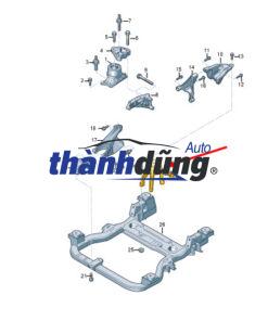 CHÂN TREO HỘP SỐ XE HYUNDAI SONATA 2015 | 21830C1500 - Ảnh 6